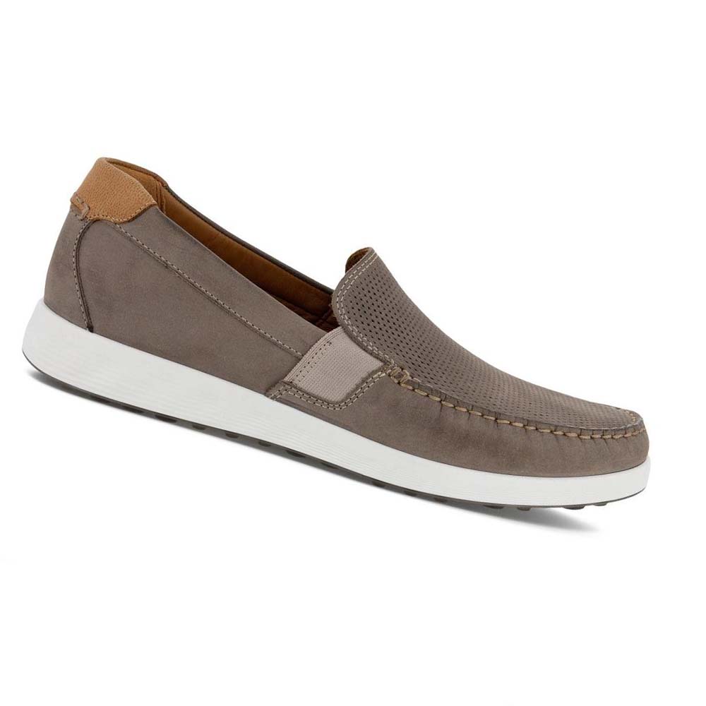 Pánské Boty Casual Ecco S Lite Moc Summer Šedé Hnědé | CZ 471PJJ